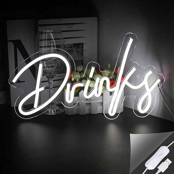 Neon Light Sign LED XOXO Night Lights USB Operated Decorative Marquee Sign Bar Pub Store Club Garage Home Party Decor 13.7''X7.9''