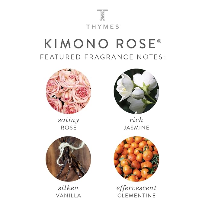 Thymes Bath Soap - 6 Oz - Kimono Rose