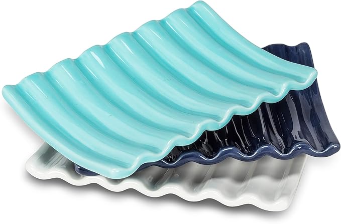 Abbott Collection Soap Dish, 5.25" L, Ridged
