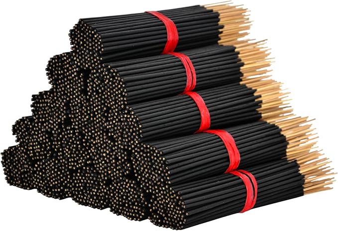 Citronella Exotic Incense Sticks 7 Inch - Bulk 1 Bundle 85 to 100 Sticks - Natural 7" Long Lasting Aroma That Burns for 30 to 45 Minutes.