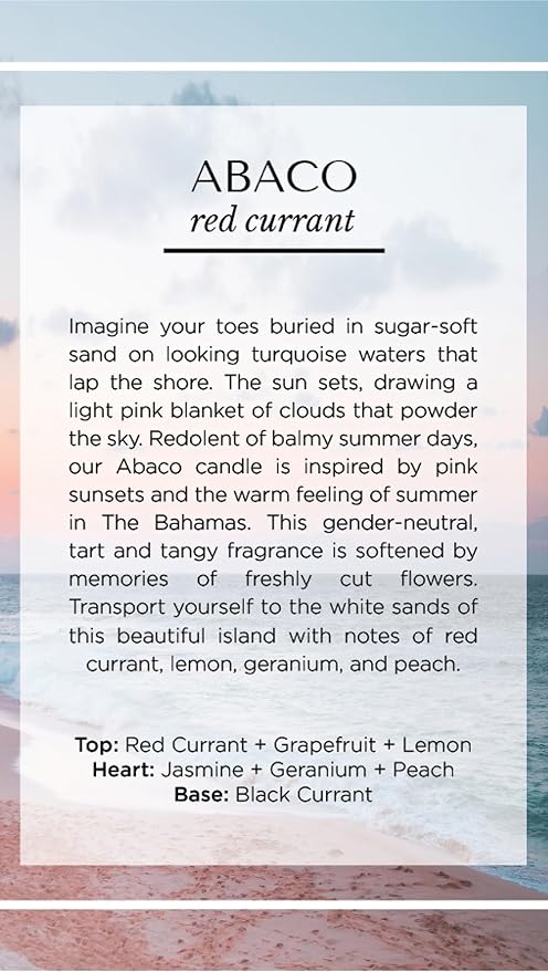 Matte Black Candle - Abaco Scent