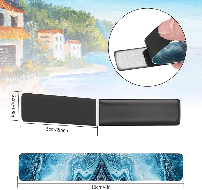 30 Ocean-themed Magnetic Bookmarks - Markers Clips for Students, Teachers, Home, Office, Reading