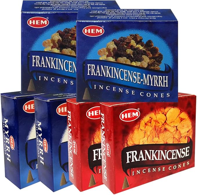 Incense Cones & Holder Bundle Variety Pack from Hem Trumiri Insense Inscents Insencents Insence