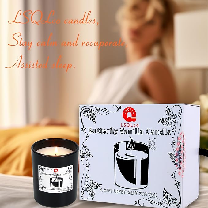 Lavender Candles for Home Scented, Serenity and Calm, Home Décor, Gifting Idea, Burn Time of 50 Hours, Natural Candles for Women