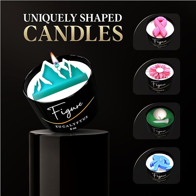 All Natural Scented Candle for Women | Hand-Poured | Beeswax & Organic Soy Wax Blend | 100% Beeswax Wick | Gardeners, Teachers, Spring | Premium Gift Box Included | Pink Daisy - Eucalyptus