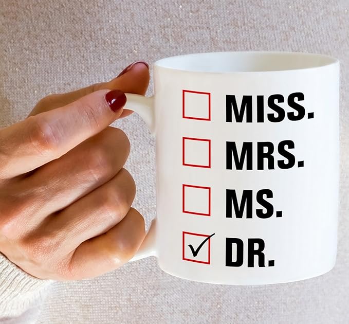Retreez Funny Mug - Miss Mrs. Ms. Dr. Doctor 11 Oz Ceramic Coffee Mugs - Funny, Sarcasm, Sarcastic, Motivational, Inspirational birthday gifts for medics, friends, coworkers, siblings, dad, mom