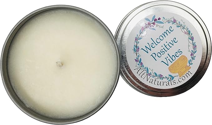 White Sage Candle for Home Cleansing - 6oz of Natural Soy Wax and Sage Essential Oil - Strong Scented Candle, Non Toxic - Aromatherapy, Manifestation, Relaxation Gifts - Alternative Imagination