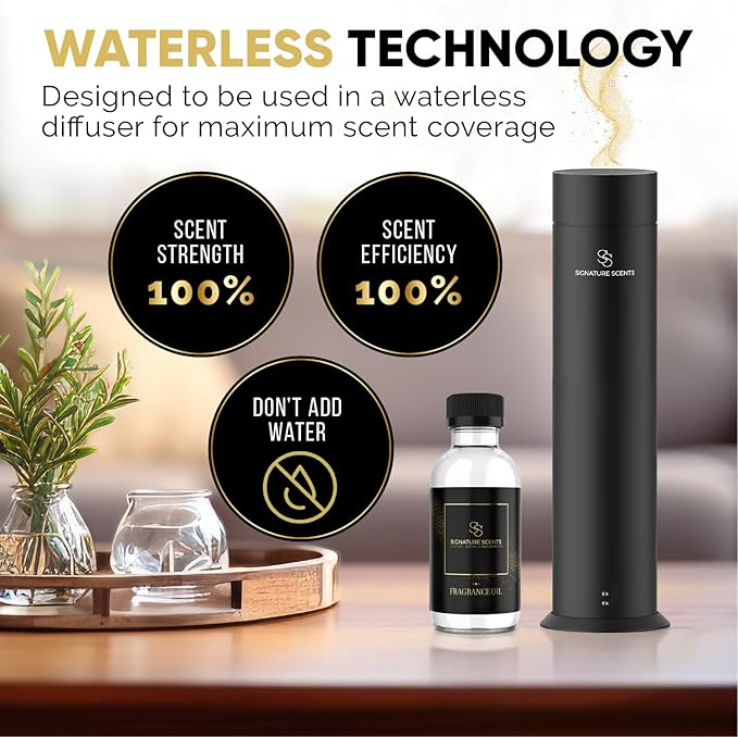 Luxury Hotel Diffuser Oil for Hotels and Homes - Aromatherapy Oils for use with an Essential Oil Diffuser at Home - Fragrance-Scent Diffuser Oil Blend (Wild Ambition) 4.05fl oz (120ml)