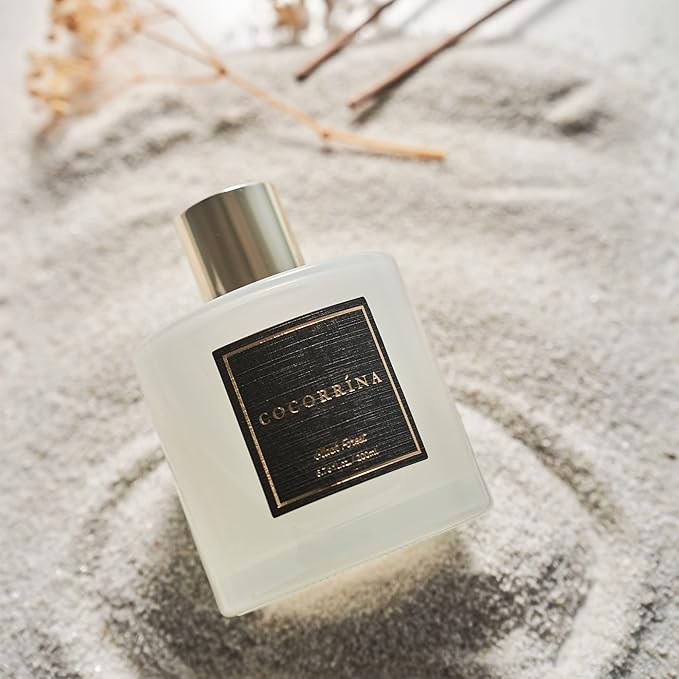 Cocorrína Reed Diffuser Sets, 6.7 oz. Black Forest Diffuser with Sticks Home Fragrance Reed Diffuser for Bathroom Shelf Decor