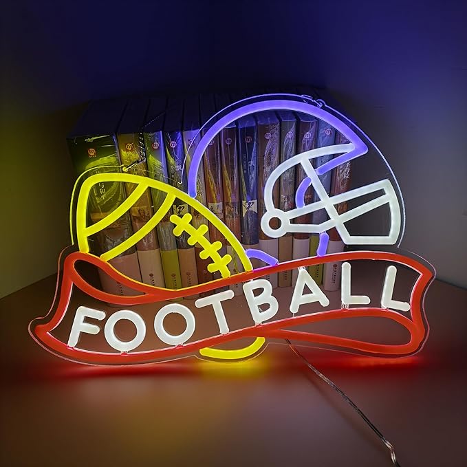 Rugby LED Neon Light Sign for Beer Bar Club Bedroom Office Hotel Pub Cafe Wedding Birthday Party Man Cave Art Wall