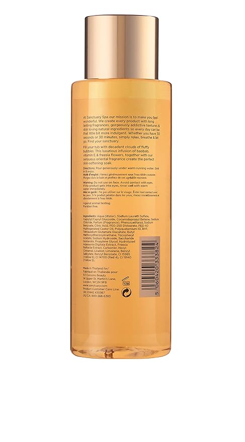 Spa Bubble Bath, Vegan Luxury Bath Float, Cruelty Free, 500 ml