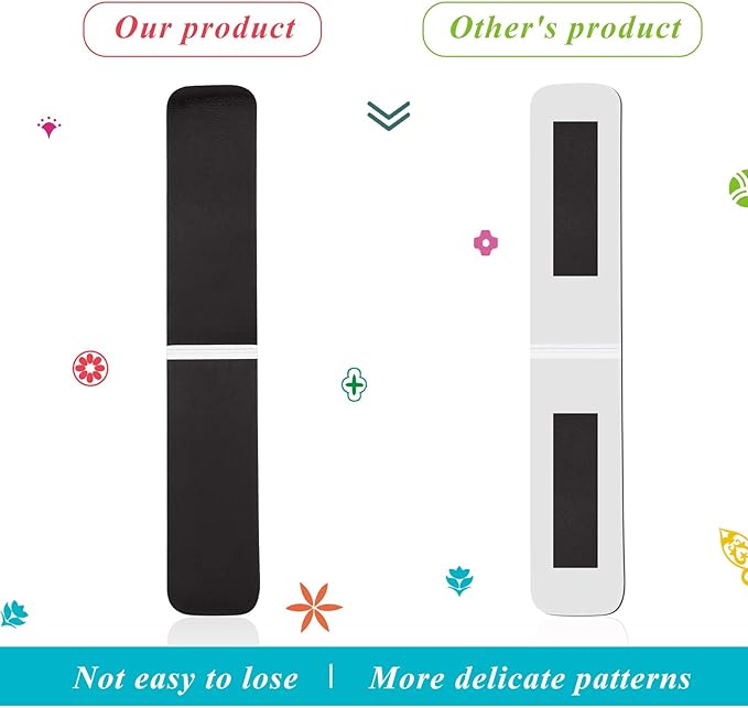 Zonon 24 Pcs Magnetic Bookmarks Clips Women Christmas Bookmark Magnetic Page Markers for Women Colorful Page Markers for Students Teachers Reading Xmas Gift(Cute)