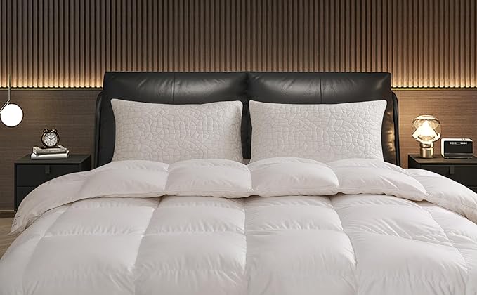 Shredded Memory Foam Pillows - Queen Size Set of 2,Adjustable Bed Pillows for Side Back Stomach Sleepers,Comfy Cooling Pillows for Sleeping with Washable Cover