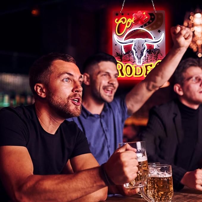 JFLLamp Beer Neon Signs for Wall Decor Crs Redeo Neon Lights for Bedroom Led Signs Suitable for Dormitory Man Cave Christmas Gift