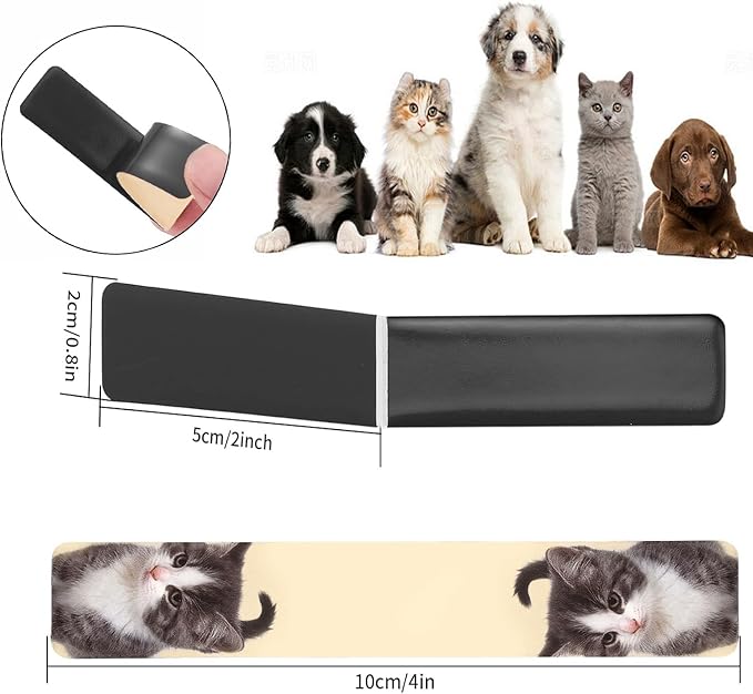 30 Magnetic Bookmarks, Cute Dogs Cats Page Markers Magnetic, Puppy Pets Animals Magnetics Page Clips Mark for Students Teachers Home Office Study Reading Mark