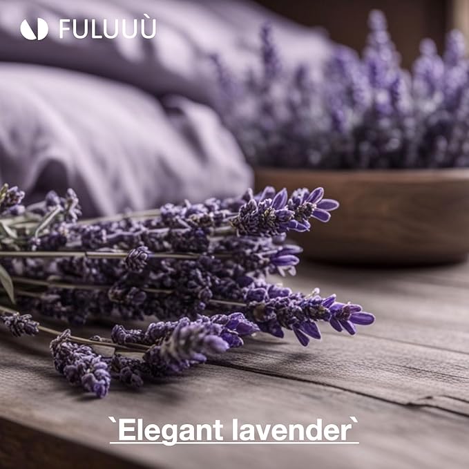 Elegant Lavender Scented Candles for Home - Christmas Gifts for Women Men | Gifts Under 20 Dollars | 40 Hours Long Burning 7oz