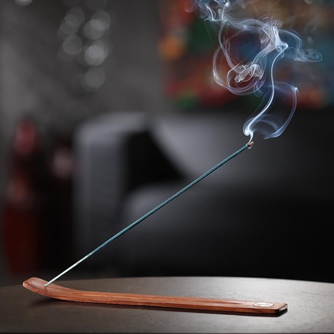 Hosley 320 Assorted Incense Sticks Set. Eucalyptus, Lavender Chamomile, Vanilla, Fresh banboo & More Fragrance with Bonus Holder. Idea for Home, Wedding, Spa, Meditation & Aromatherapy