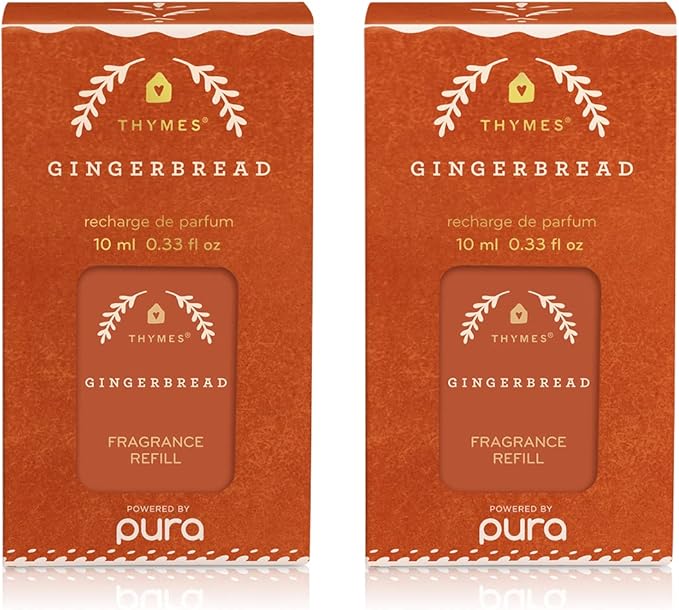 Thymes Gingerbread Pura Smart Home Plug-in Scent Diffuser Refills - Pack of 2