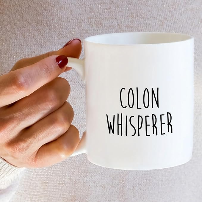 Retreez Funny Gastroenterologist Mug Gift Gastroenterology Doctor Colon Whisperer 11 Oz Ceramic Coffee Mug - Humor Sarcastic Motivational Inspirational birthday gift for medics friend coworker him her
