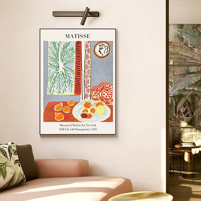 InSimSea Wall Art Prints Poster Master Artist Wall Art Prints, Matisse Posters for Room Aesthetic, Abstract Vintage Pictures Home Decor UNFRAMED, 8x10in, Set of 6