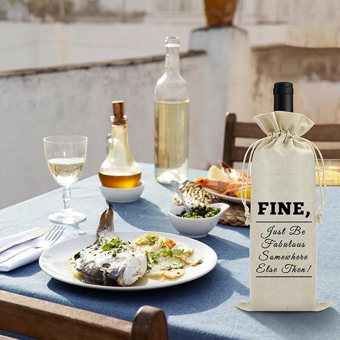 Coworker Leaving Gifts for Women Men Wine Bag Farewell Going Away Goodbye Gifts for Coworker Wine Gift Bags Retirement Appreciation Gifts for Teacher Social Worker Nurse New Job Office Gifts