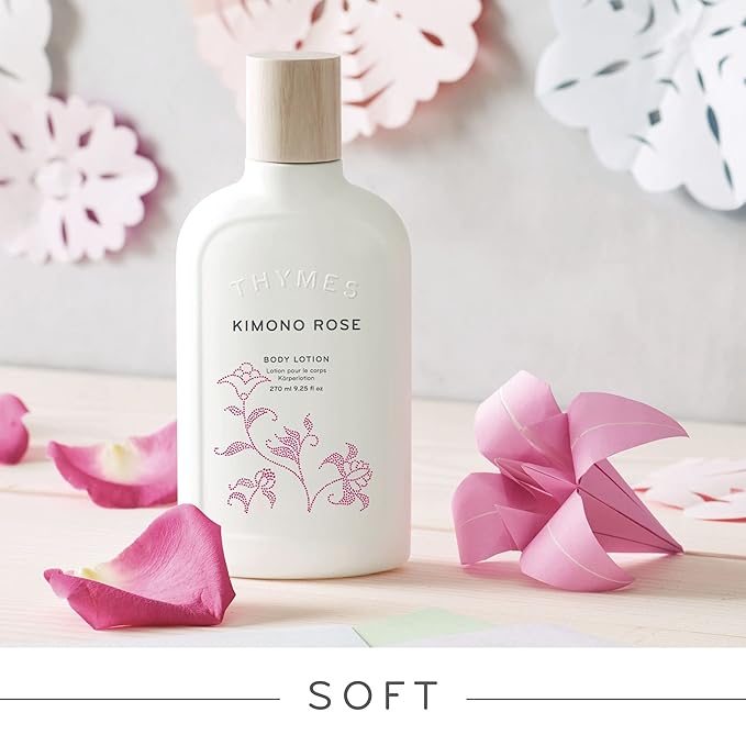 Thymes Bath Soap - 6 Oz - Kimono Rose