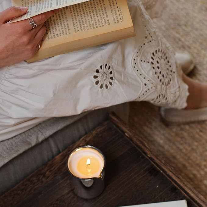Gardenia Scented Candles for Home - Natural Soy Candles | Christmas Gifts for Women Men | 7oz 40 Hours Burn Time | Gifts Under 20 Dollars