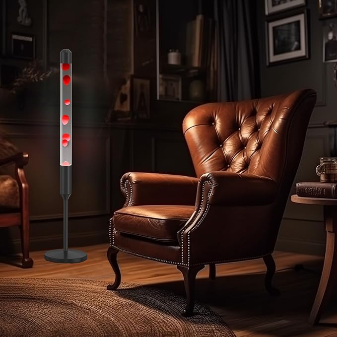 47.5-Inch Liquid Motion Lamp,Magma Lamp, Mood Relaxation Light,Suitable for Home Decoration, Living Room, Office, Bedroom, café (47.5in)