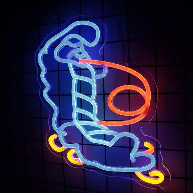 Alice in Wonderland Decor Blue Caterpillar Neon Signs for Wall Art Decor, The Smoking Caterpillar LED Lights for Dimmable LED Lights for Bedroom Man Cave Party Bar Decoration Birthday Gifts