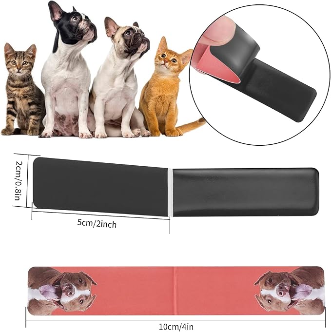 30 Pcs Magnetic Bookmarks, Cute Dogs Cats Page Markers Magnetic, Puppy Pets Animals Magnetic Page Clips Bookmarks for Students Teachers School Home Office Reading Bookmarks (Cat and Dog)