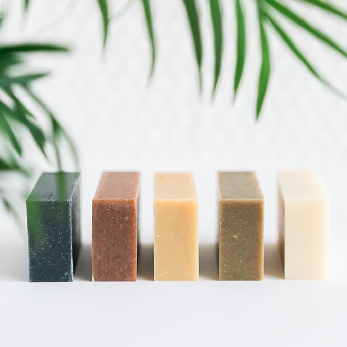 1 Pack -Eucalyptus Spearmint- Handmade Organic Bar Soap for Face and Body - Moisturizing, All-Natural, Cruelty-Free - Botanical Ingredients - Shower, Bath, Hand Soaps, Gifts - 4.5 oz