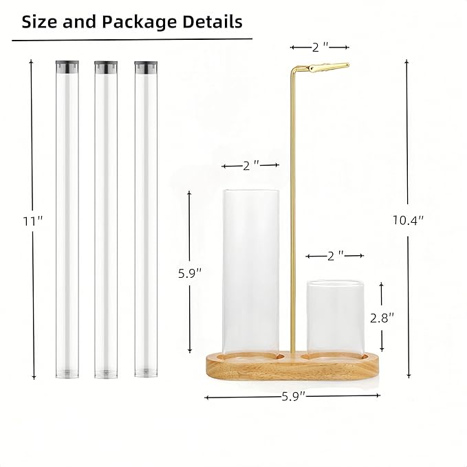 Glass Incense Holder, Incense Sticks Burner Holder with Storage,Hang Upside Down Incense Holder for Sticks with Glass Ash Catcher for Meditation Yoga Spa Room Decor