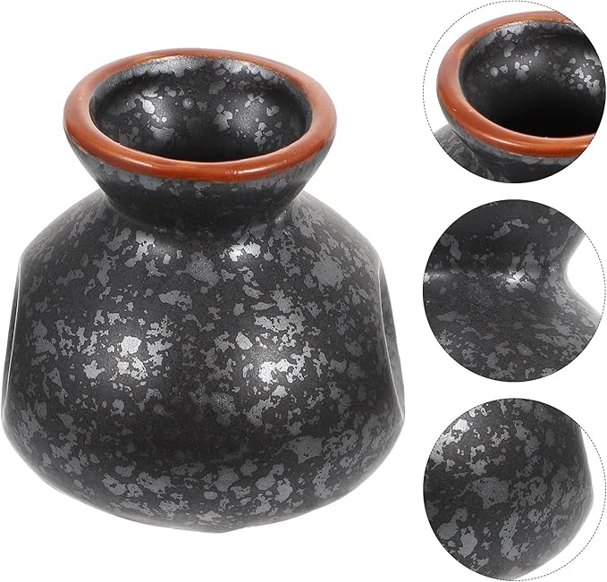 Creative Ceramics Toothpick Holder Decorative Desktop Plant Container Vase Decor