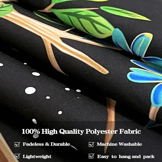 Lunerfex Tree of Life Tapastry Sun and Moon Tapastry Flower Boho Tree Mandala Wall Hanging for Bedroom and Living Room Decor Green Tree 36×48 Inches