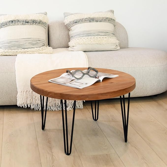 WELLAND Old Elm Coffee Table (Round)