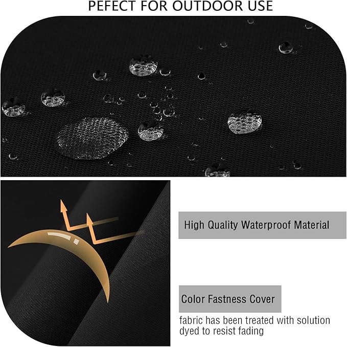 idee-home Outdoor Cushions for Patio Furniture, Outdoor Seat Cushion, Waterproof Hampton Bay Deep Seat Replacement Couch Chair Cushions for Garden Lawn Backyard Deck, 26.5 x 26.5 Floral Pattern