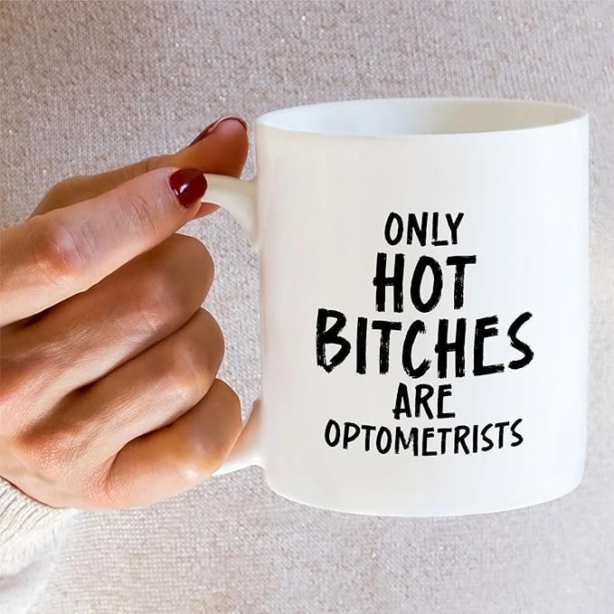 Retreez Funny Optometrist Mug - 11 Oz Ceramic Coffee or Tea Cup - Humorous Optometry Gift for Women Optometrists And Eye Doctors - Appreciation, Graduation, Birthday Gift for Her