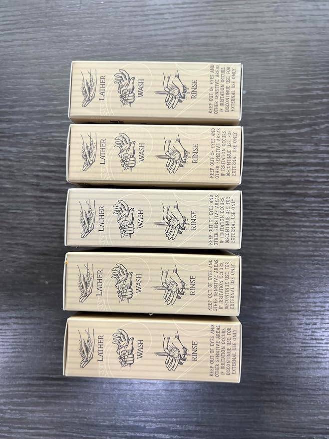 Varina Natural Pumpkin Spice Variety Bar Soap - Spicy - 5 Pack 4.5 oz Bars