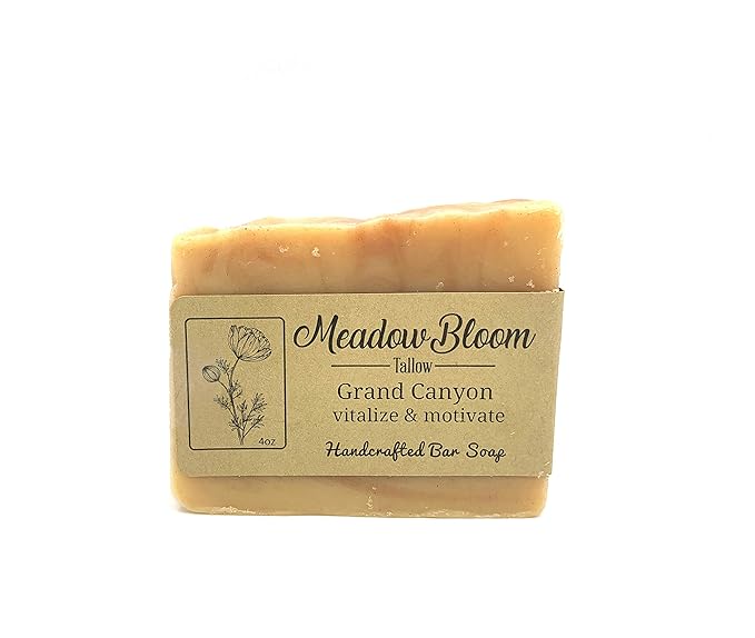 EST'D 2004 HC EST'D 2004 HC Meadow Bloom Tallow Bar Soap - Fennel & Clay 2 Pack - Made with All Natural 100% Grass Fed Tallow Handmade Soap Bar - Great for Face or Body Soap