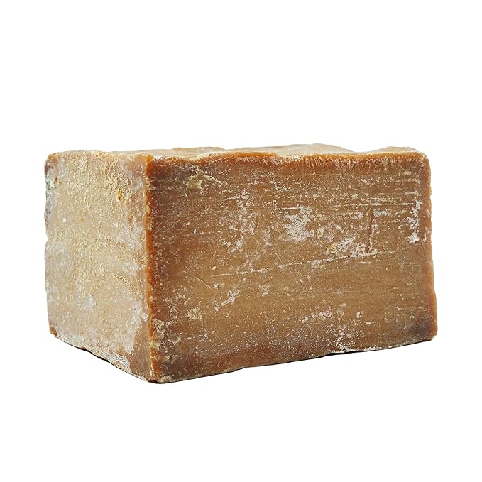 Aleppo Soap, 2-Pack | 100% Olive Oil Organic Handmade Natural Castile Soap for Women & Men | Big Bar, 2 x 7 oz (14 oz Total)