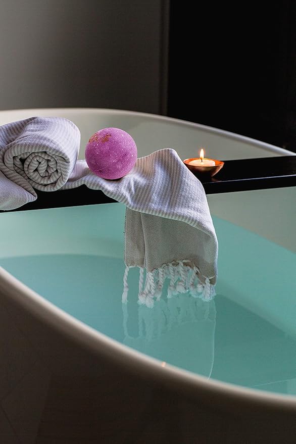 Bath Bombs for Women - Bath Bomb Gift Set of 6 with Moisturizing Shea Butter Self Care Relaxing Gift Ideas for Wife Girlfriend Mothers Day Fizzing Floating Bubble Bathbomb Spa kit