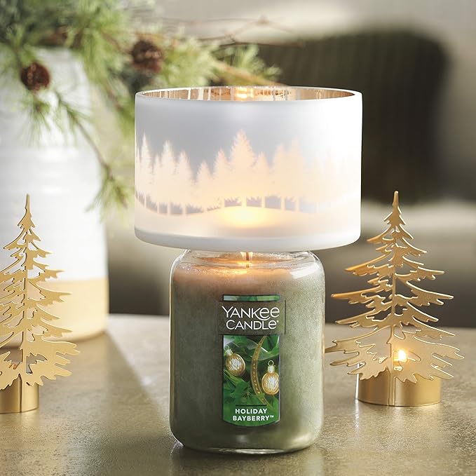 Yankee Candle Bayberry Scented, Classic 22oz Large Jar Single Wick Candle, Over 110 Hours of Burn Time | Holiday Gifts for All