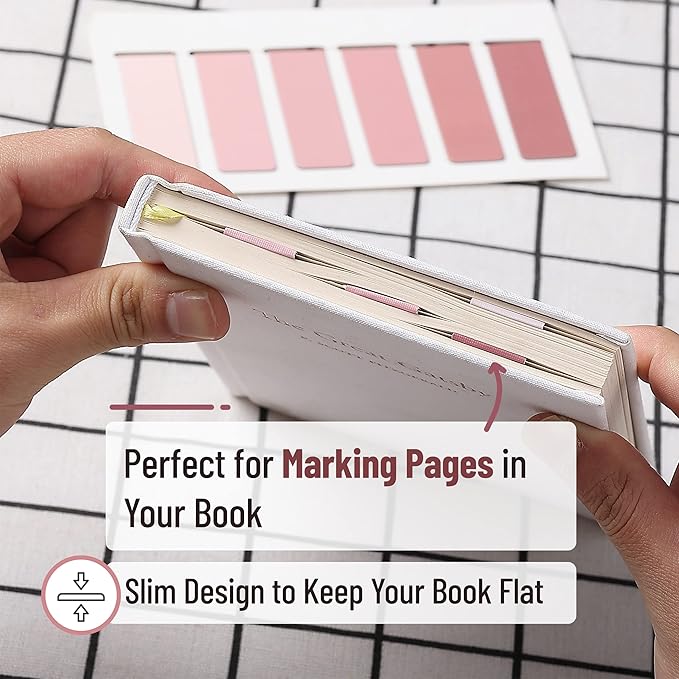 Mr. Pen Magnetic Bookmarks - 12 Pack, Aesthetic Bookmark Clips for Women, Men & Kids