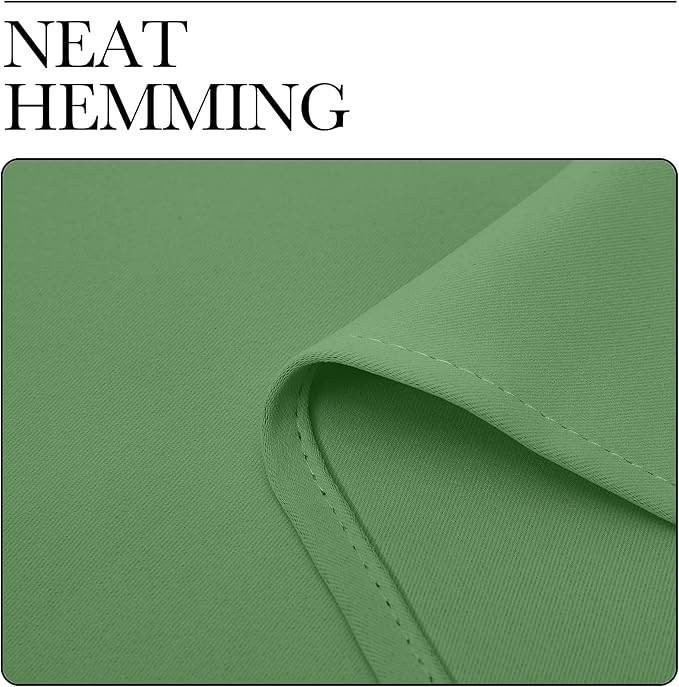 NICETOWN Blackout Curtain Panels for Bedroom, 2 Panels, W42 x L60 inches, Forest Green, Thermal Insulated Grommet Top Blackout Draperies and Drapes