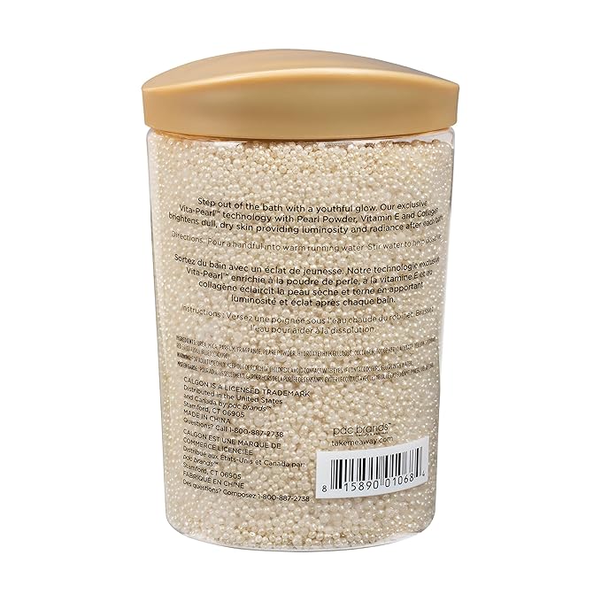 Calgon Ageless Bath Series Renewing Pearls, 16 oz.