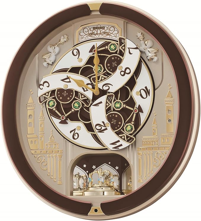 Seiko Melodies in Motion Musical Wall Clock, Spring Dance