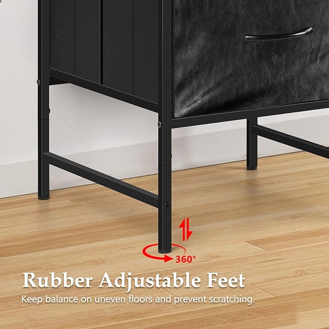 Black Coffee Tables for Living Room Modern Square Coffee Table with 2 Storage Drawers Small Coffee Tables for Small Spaces Wooden Center Table for Living Room Bedroom Guest Room