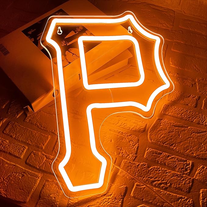 Baseball Neon Signs for Wall Decor Baseball LED Neon Light Up Sign Sports Decor for Boys Room Club Garage Bedroom Bar Pub Man Cave Signs for Men Teens Baseball Fans,Size 13.8 * 10.1 inches(FMXD143)