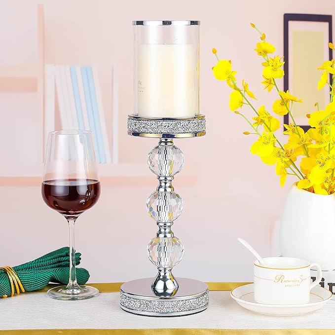 Pillar Candle Holders, Candle Holder for Pillar Candle, Candlesticks Holder for Coffee Dining Table,Wedding, Home Ceterpieces, Home Decor CH00XL
