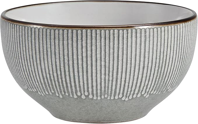 Pfaltzgraff Arlie Gray 12 Piece Dinnerware Set, Service for 4, Gray